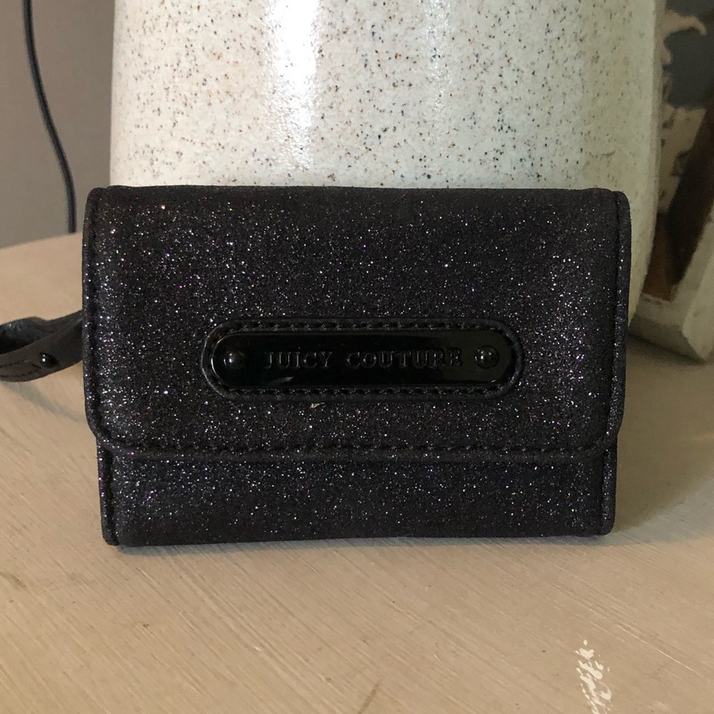 Juicy Couture Stardust Glitter Wallet Wristlet